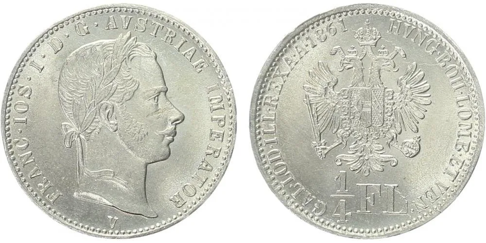 Rakouská a spolková měna, 1857 - 1892 — 1