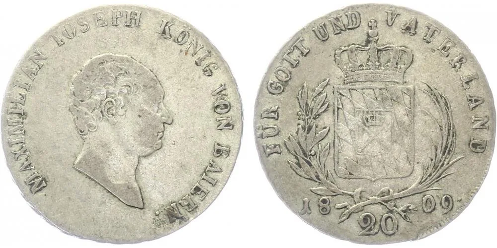 Bavorsko, Maximilian IV./I. Josef, 1799 - 1825 — 1