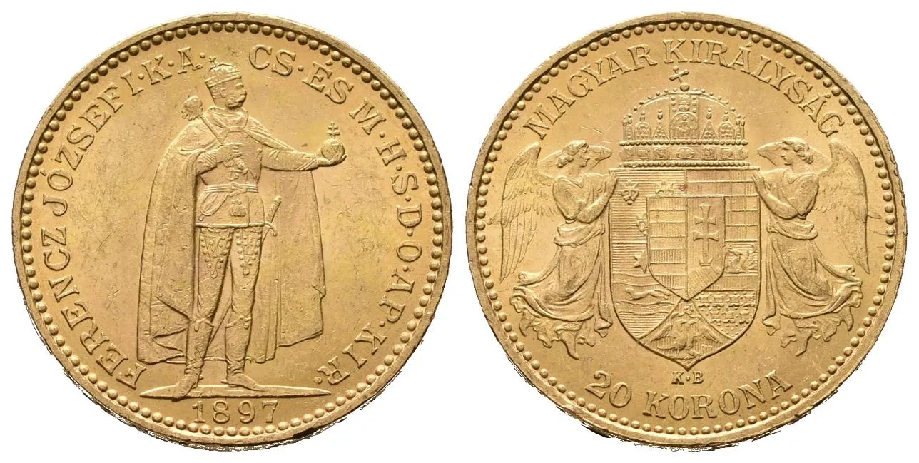 20 Koruna 1897 KB