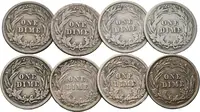 USA, Dime 1903 - 1914, Barber - fotografie 2