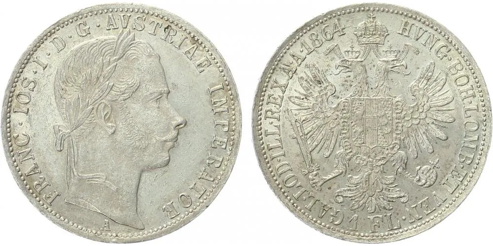 Rakouská a spolková měna, 1857 - 1892 — 1