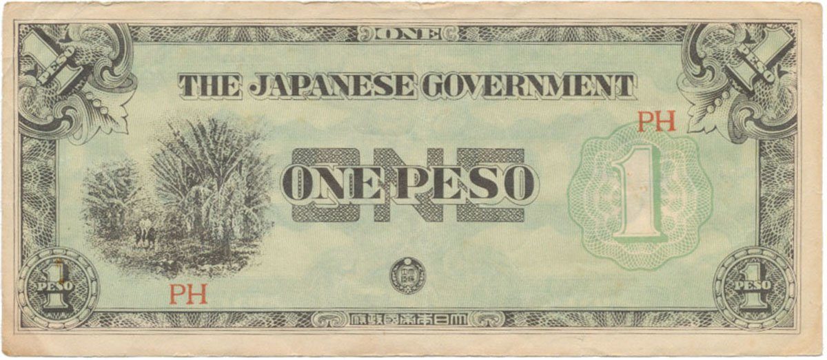Filipíny - japonská okupace, 1 Peso (1942), P.106b