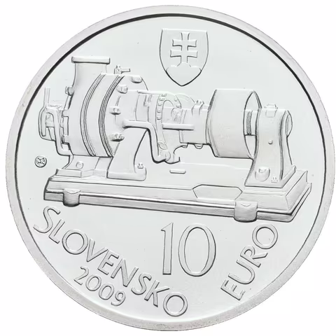 10 Euro 2009 - Aurel Stodola, kapsle
