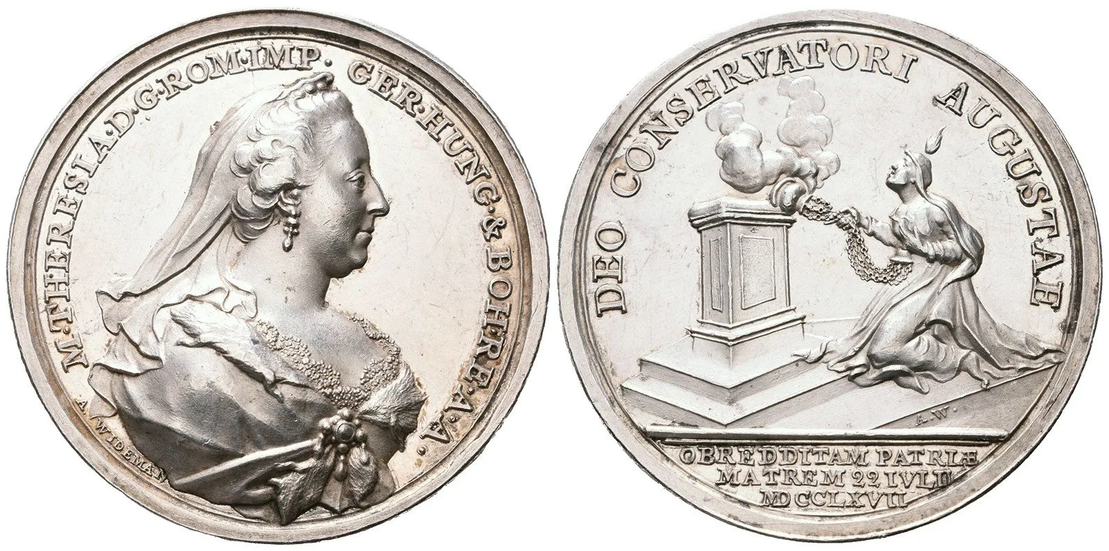 Marie Terezie, 1740 - 1780 — 1