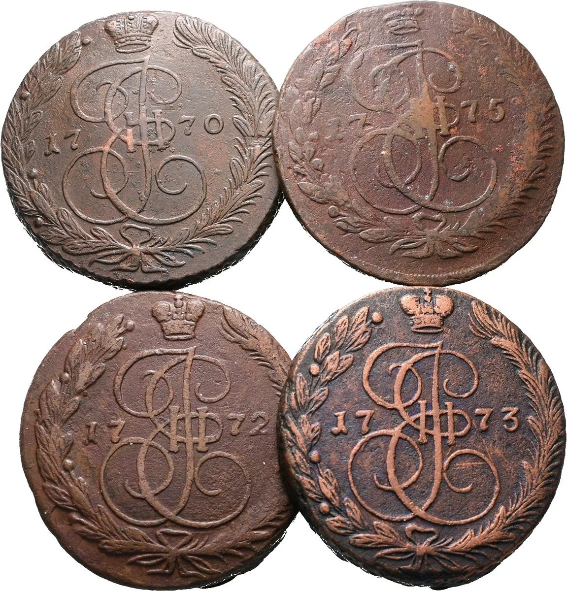 Rusko, Kateřina II., 1762 - 1796 — 1
