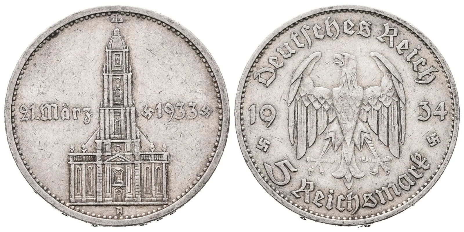 III. říše, 5 Marka 1934 A
