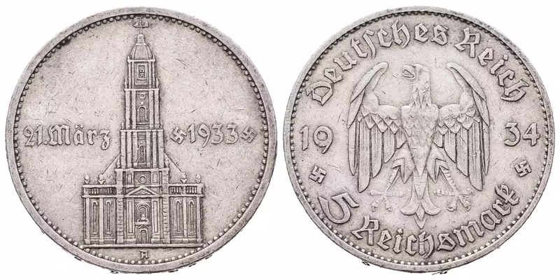 III. říše, 5 Marka 1934 A