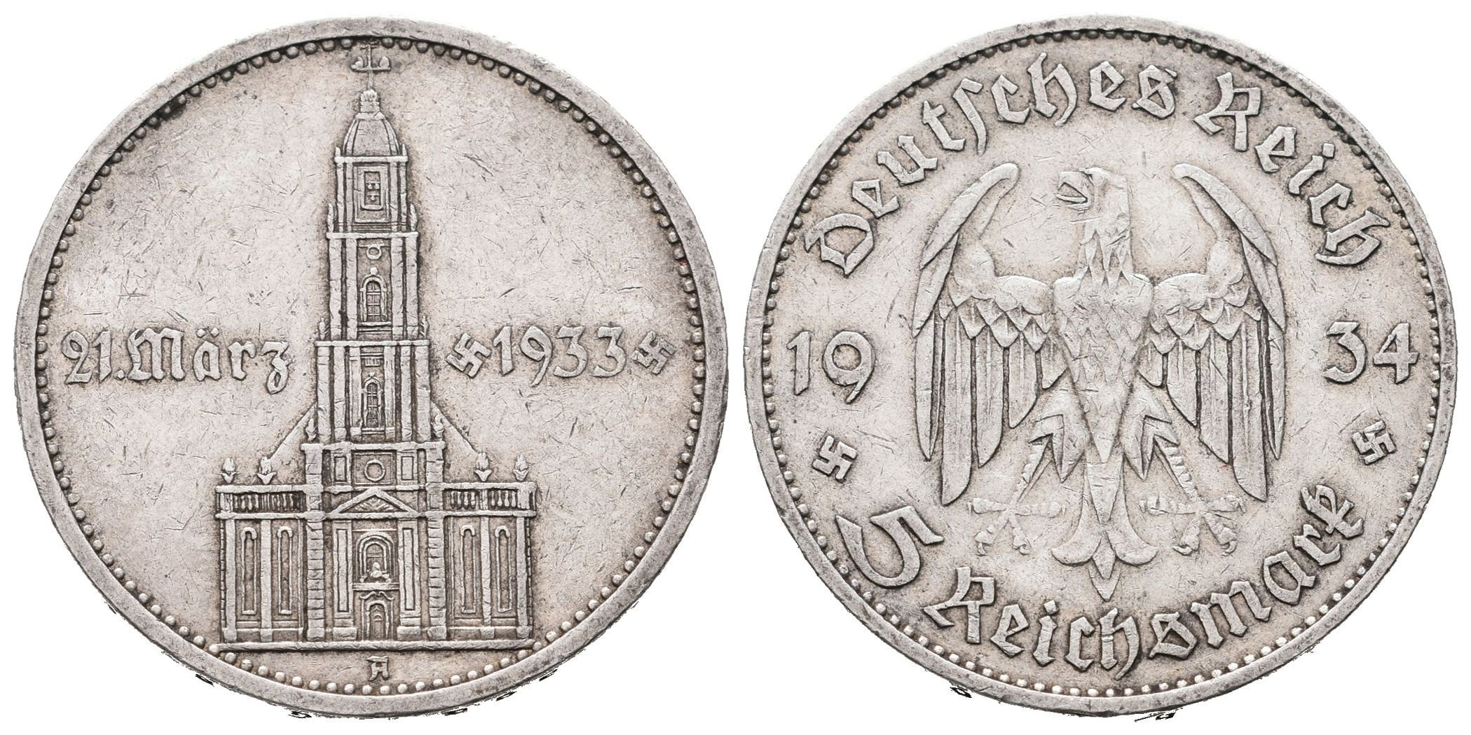 III. říše, 5 Marka 1934 A