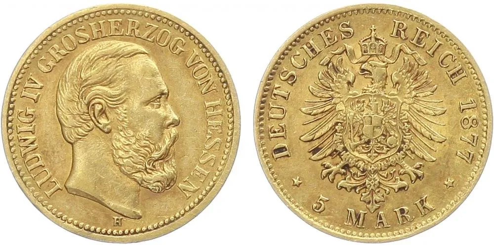 Hessen, Ludwig IV., 1877 - 1892 — 1
