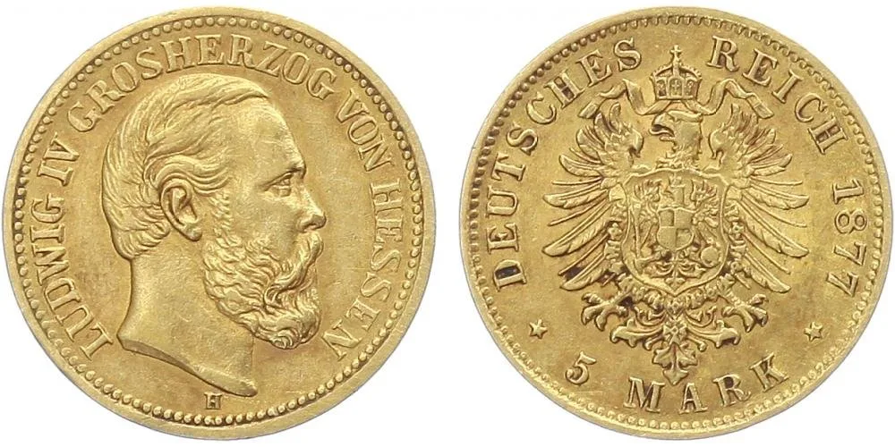 Hessen, Ludwig IV., 1877 - 1892 — 1