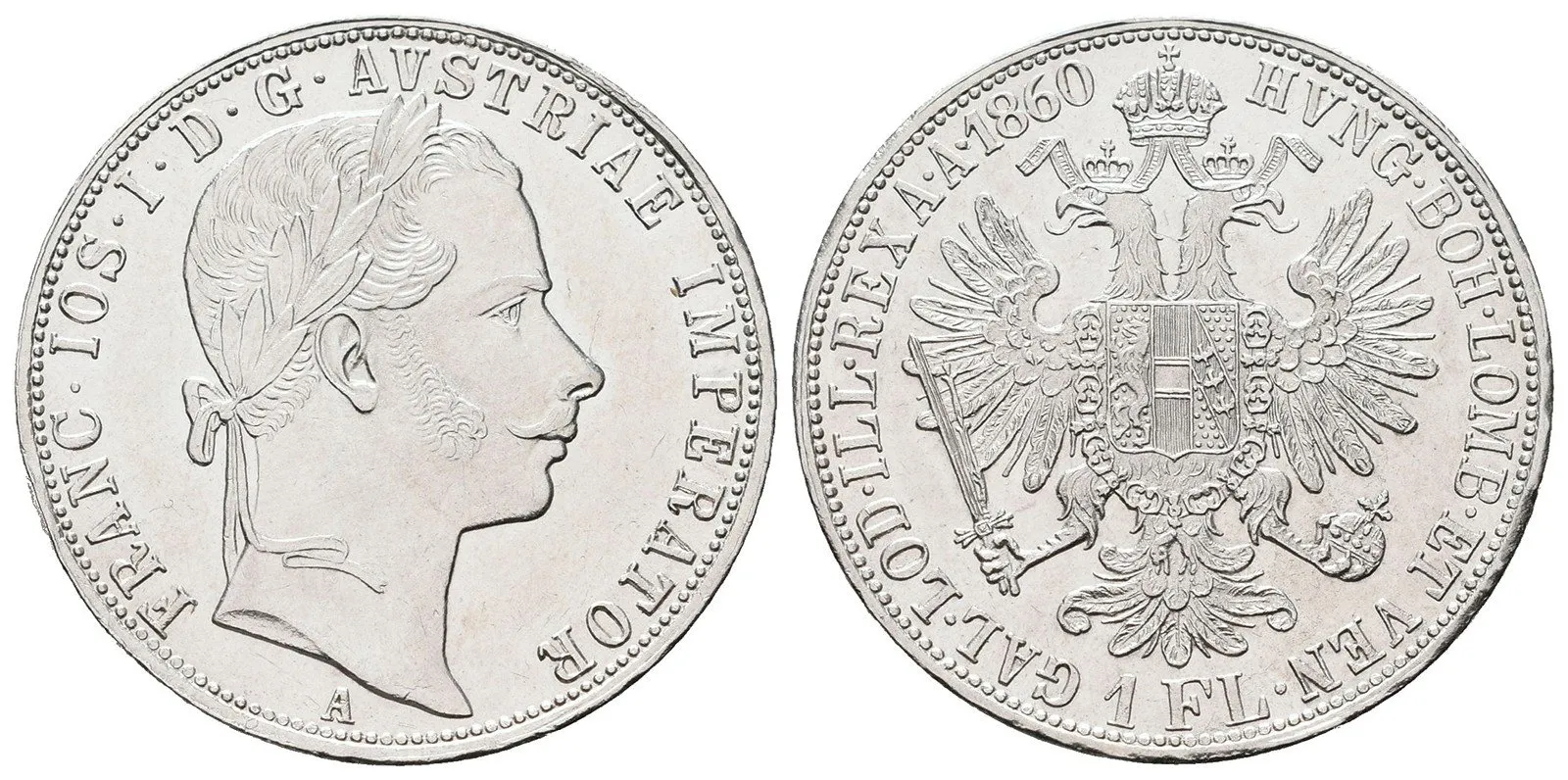 Rakouská a spolková měna, 1857 - 1892 — 1
