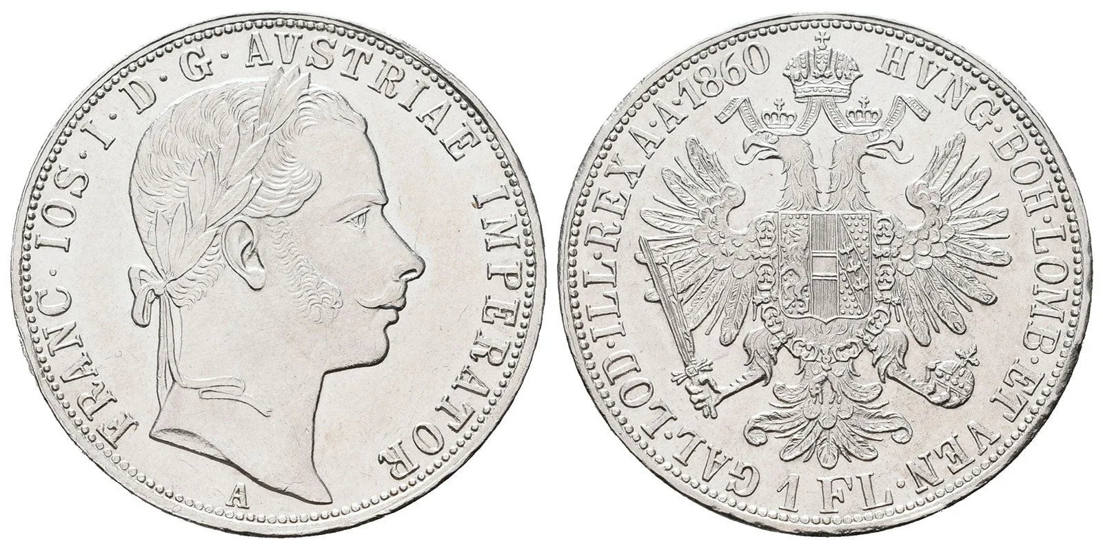 Rakouská a spolková měna, 1857 - 1892 — 1
