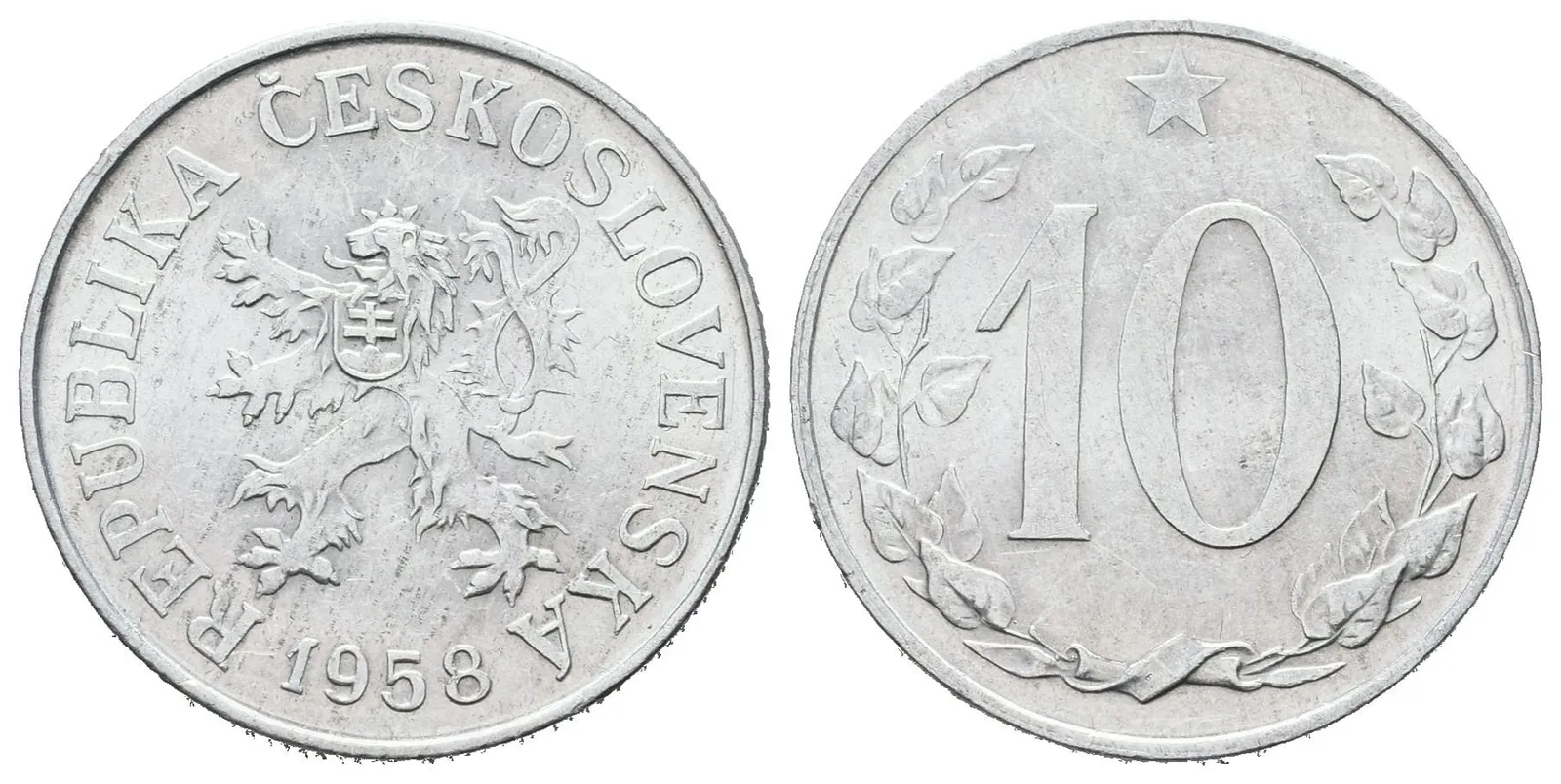 10 Haléř 1958