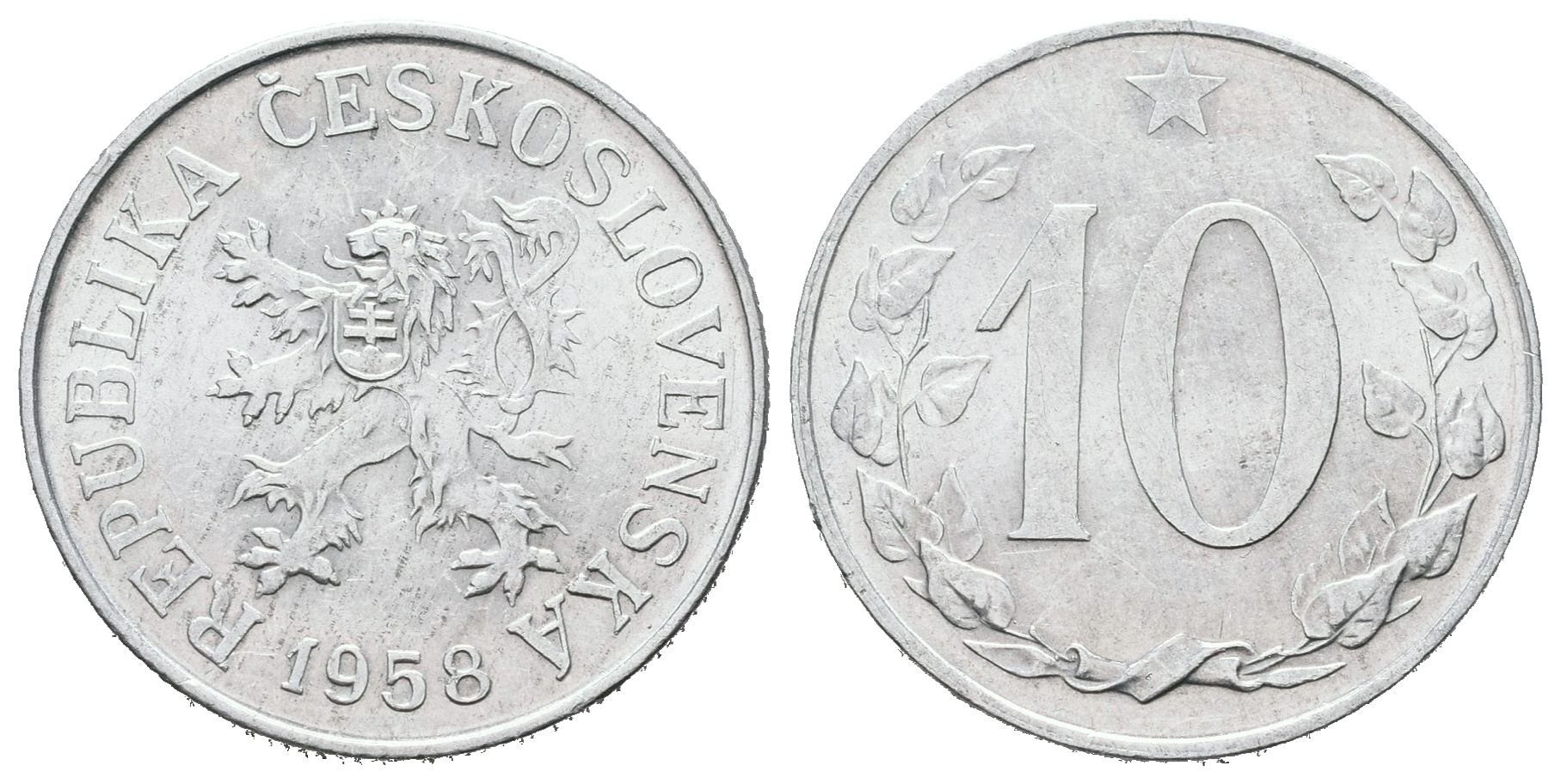 10 Haléř 1958