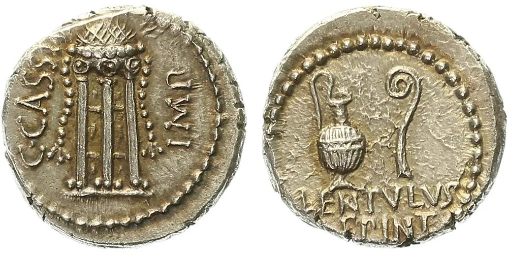 C. Cassius Longinus P. Cornelius Lentulus Spinther, 43 - 42 př. Kr. — 1