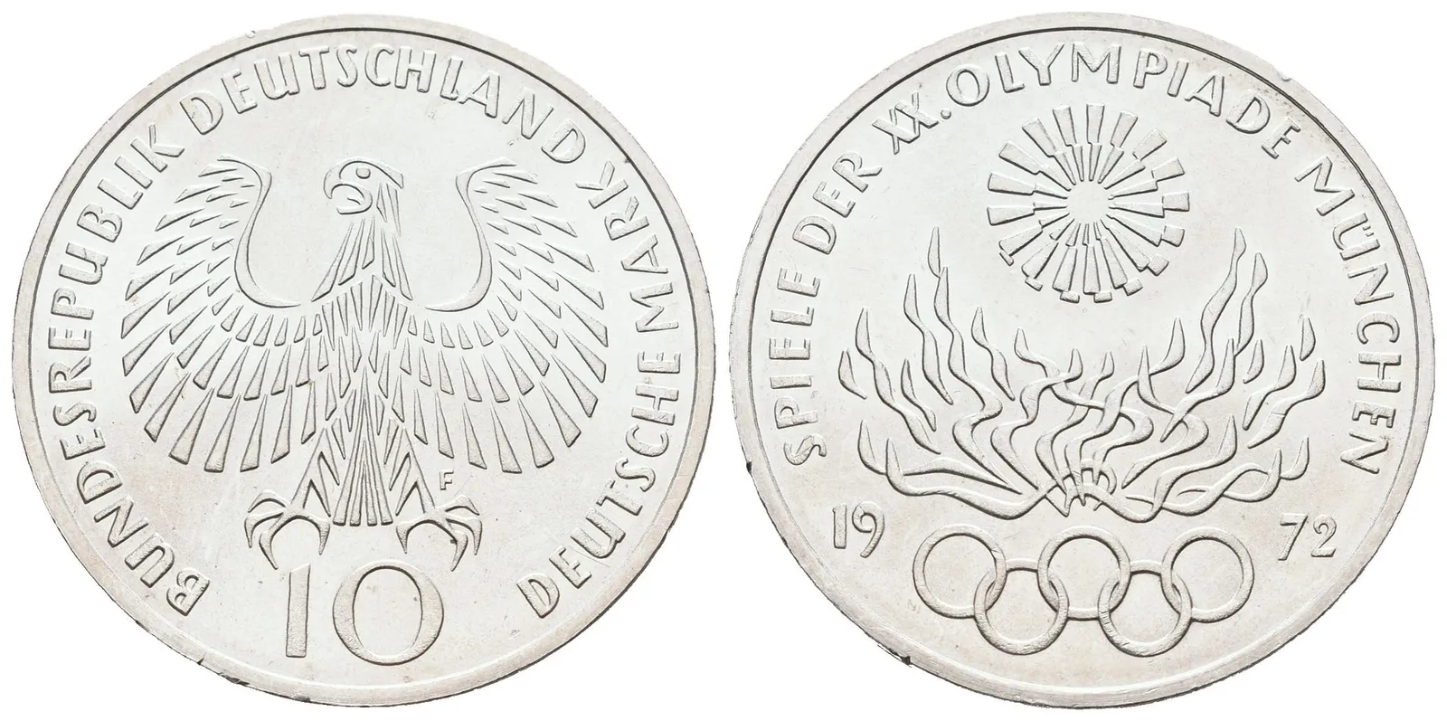 SRN, 10 Marka 1972 - Olympiáda Mnichov