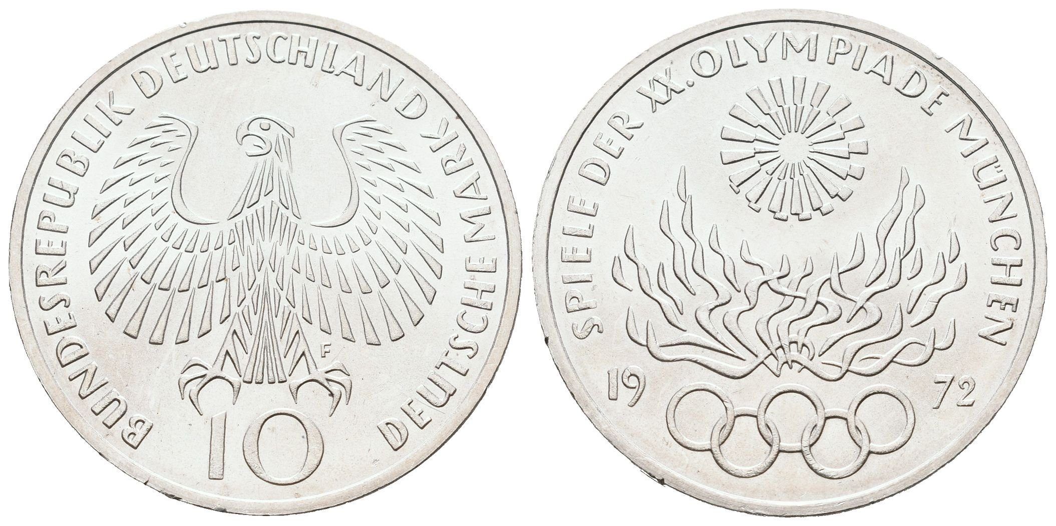 SRN, 10 Marka 1972 - Olympiáda Mnichov