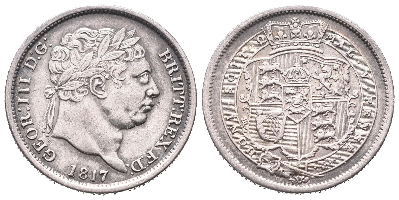 Velká Británie, Shilling 1817