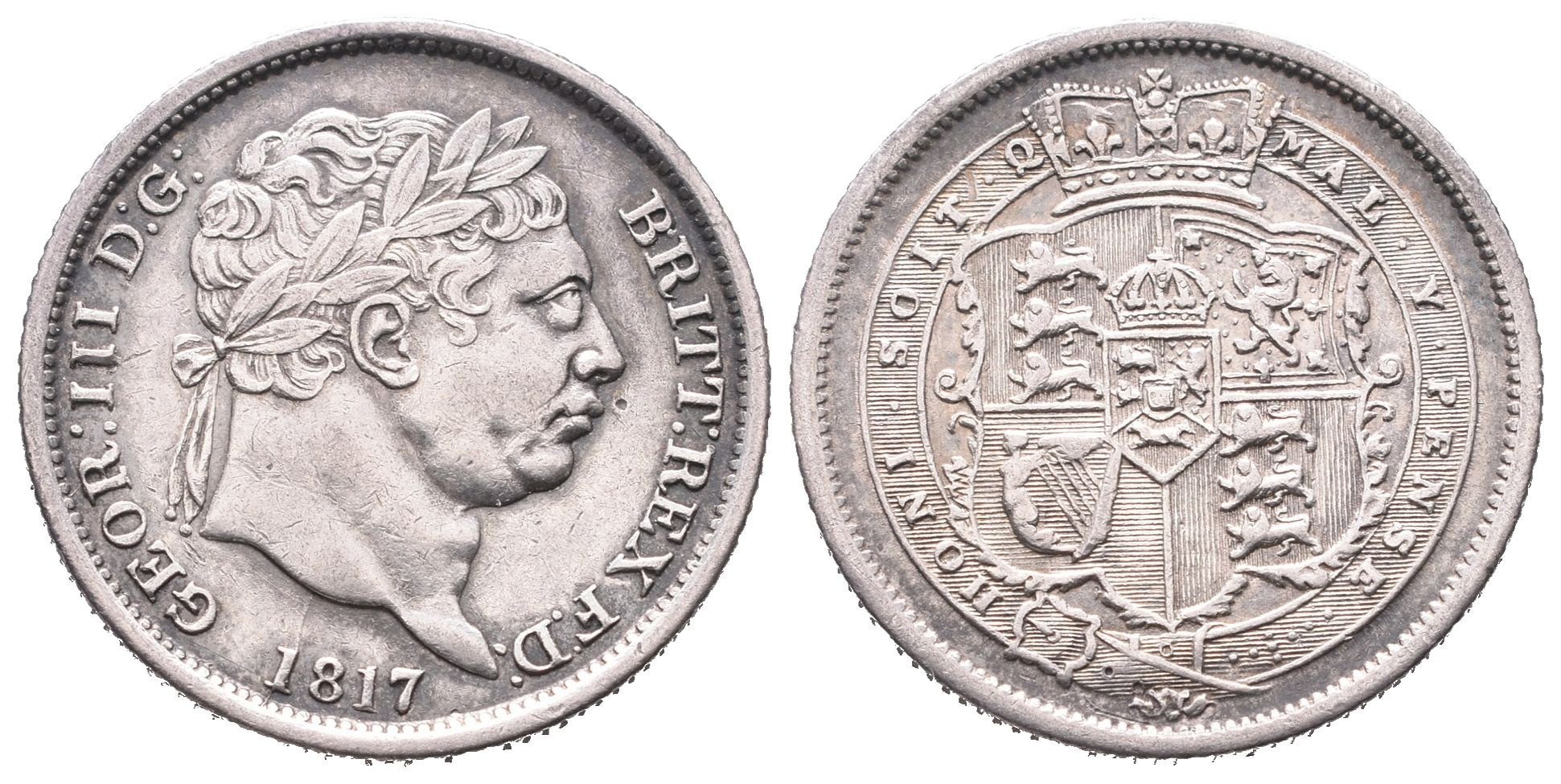 Velká Británie, Shilling 1817