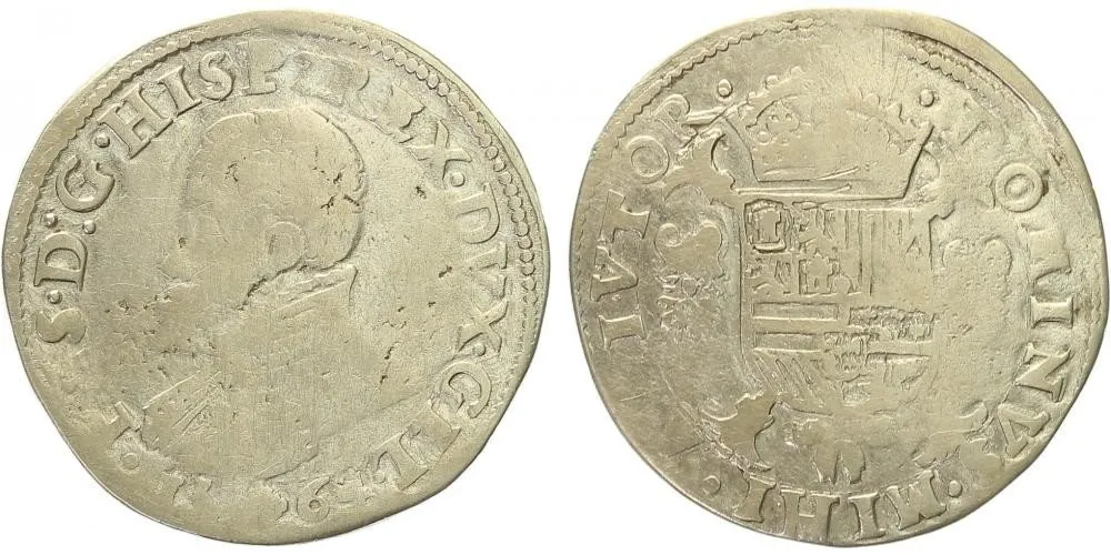 Nizozemí - Brabant, Philip II., 1555 - 1598 — 1
