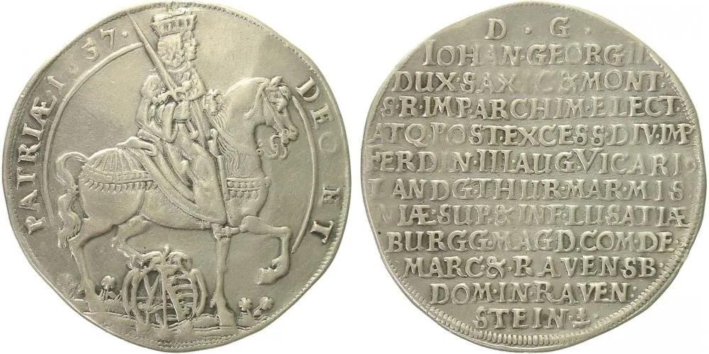 Sasko, Johann Georg II., 1656 - 1680 — 1