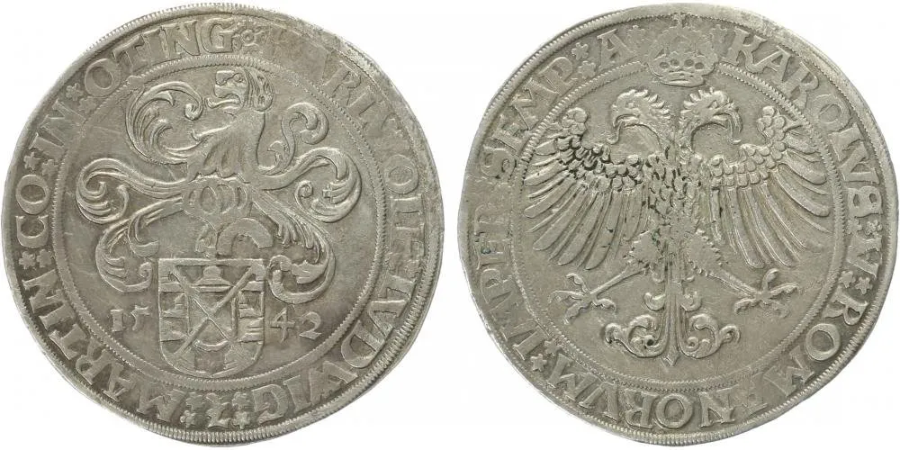 Öttingen, Karl Wolfgang, Ludwig XV. a Martin, 1534 - 1546 — 1