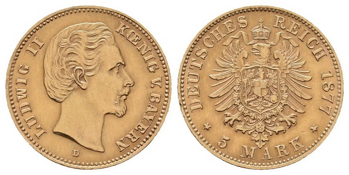 Bavorsko, Ludwig II., 1864 - 1886 — 1