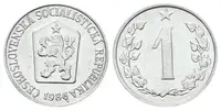1 Haléř 1986