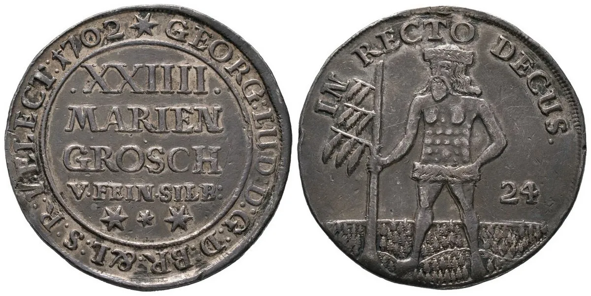Braunschweig - Lüneburg - Calenberg - Hannover, George Ludwig, 1698 - 1727 — 1