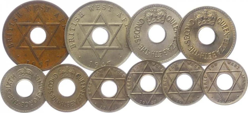 Britská Západní Afrika, George VI., 1936 - 1952 — 1
