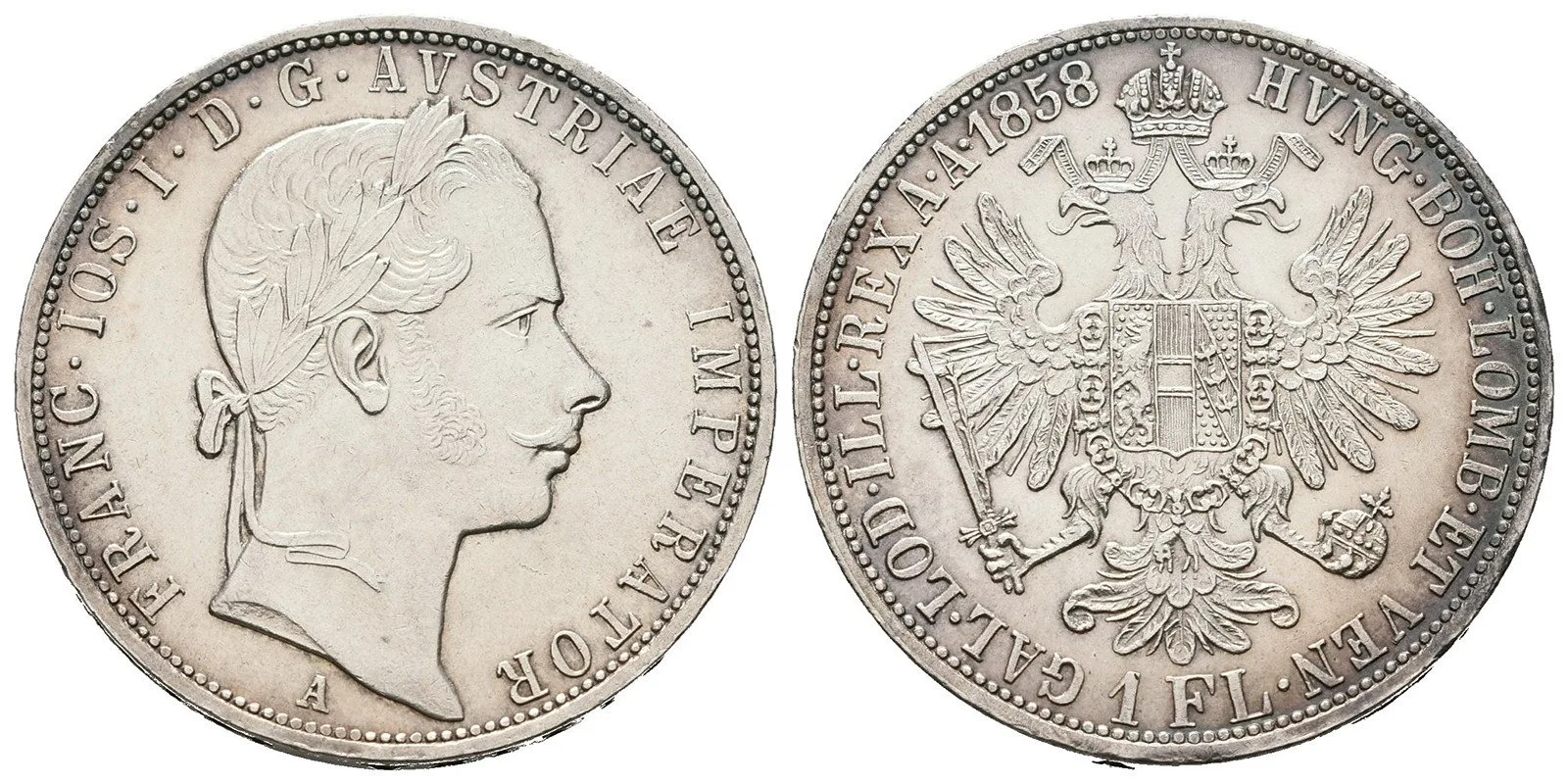 Rakouská a spolková měna, 1857 - 1892 — 1
