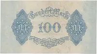 Německo, 100 Mark 1922, Ro.72 - fotografie 2