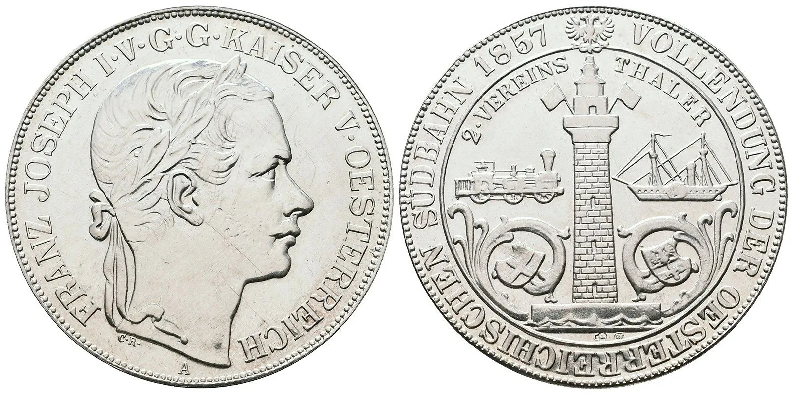 Rakouská a spolková měna, 1857 - 1892 — 1