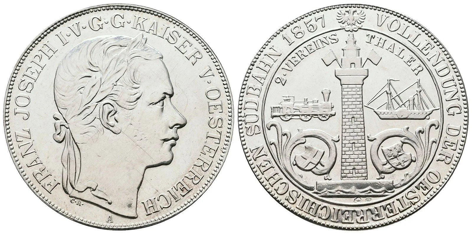 Rakouská a spolková měna, 1857 - 1892 — 1