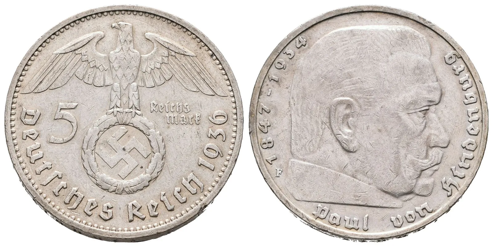 III. říše, 5 Marka 1936 F