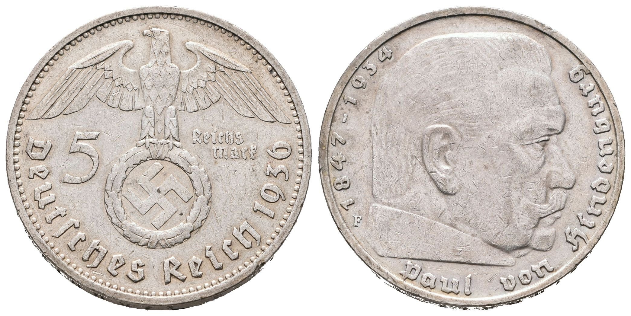 III. říše, 5 Marka 1936 F