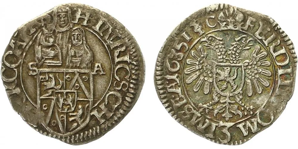 Šlik Jindřich, 1612 - 1650 — 1