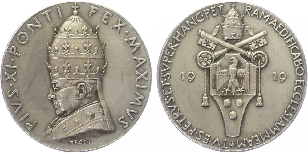 Vatikán, Pius XI., 1922 - 1939 — 1