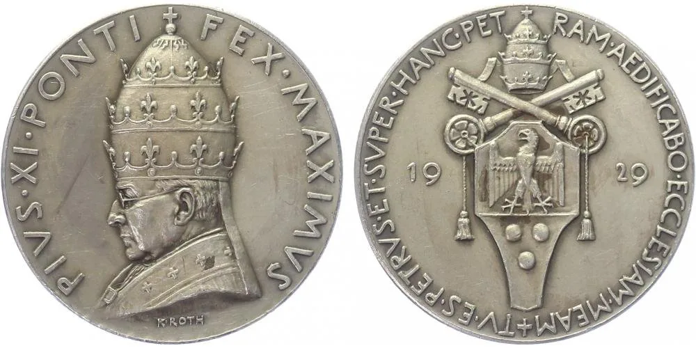 Vatikán, Pius XI., 1922 - 1939 — 1