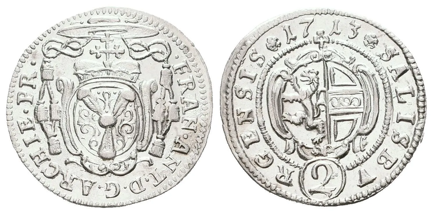 Salzburg - arcibiskupství, Franz Anton Harrach, 1709 - 1727 — 1