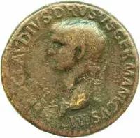 Nero Claudius Drusus, otec Germanica a Claudia — 1