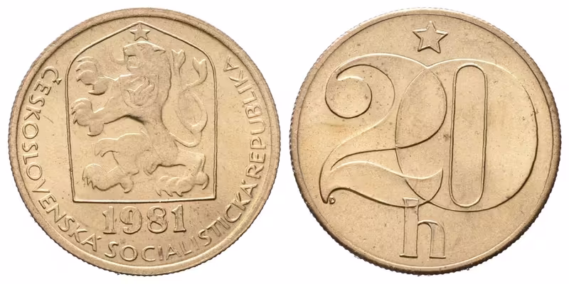 20 Haléř 1981