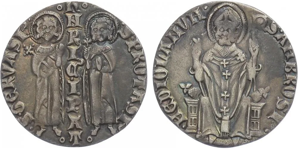 Itálie - Milano, Enrico VII. von Luxemburg, 1310 - 1313 — 1