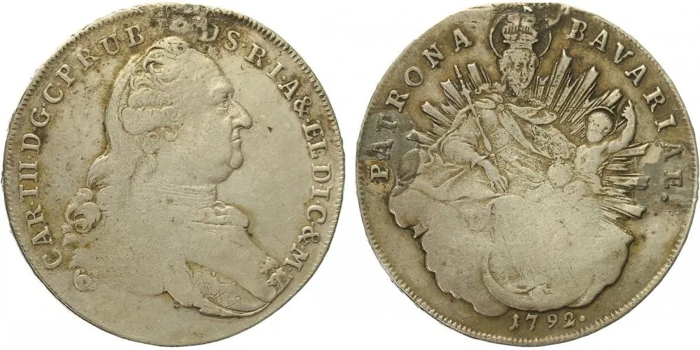 Bavorsko, Karl Theodor, 1777 - 1799 — 1