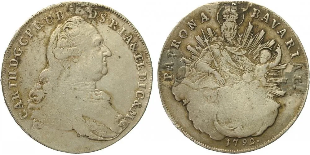 Bavorsko, Karl Theodor, 1777 - 1799 — 1