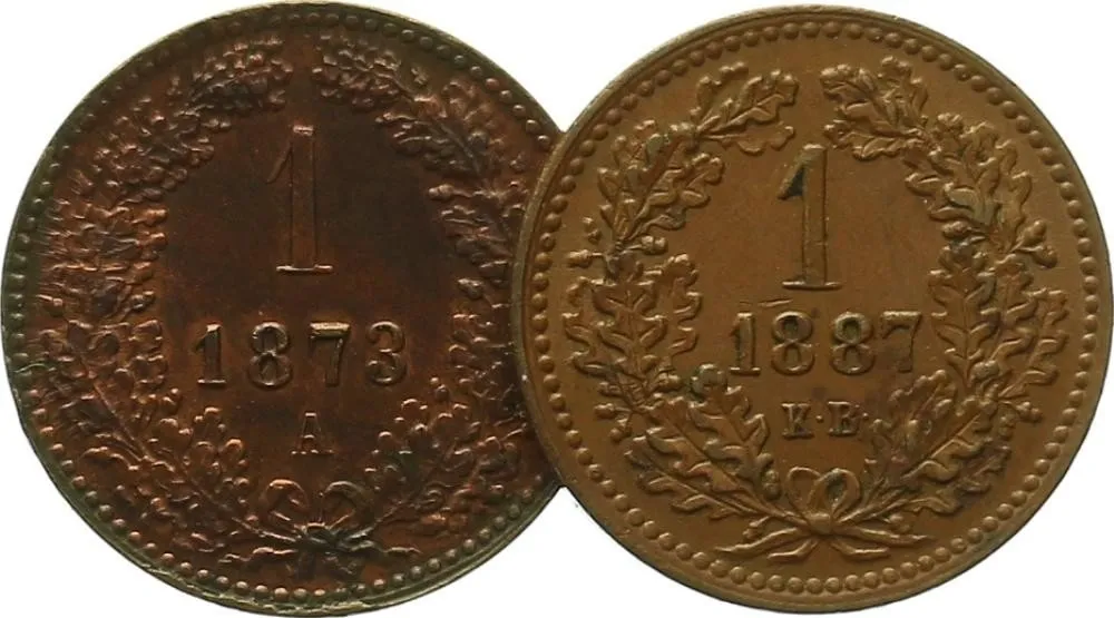 Rakouská a spolková měna, 1857 - 1892 — 1