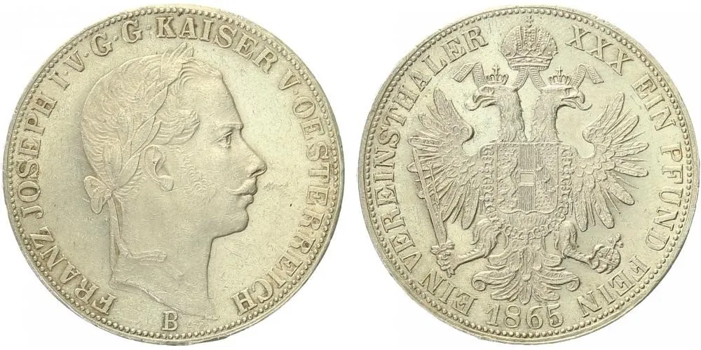 Rakouská a spolková měna, 1857 - 1892 — 1