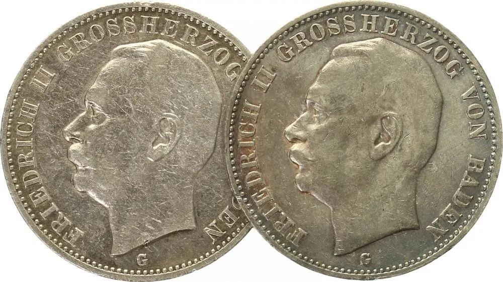Baden, Friedrich II., 1907 - 1918 — 1