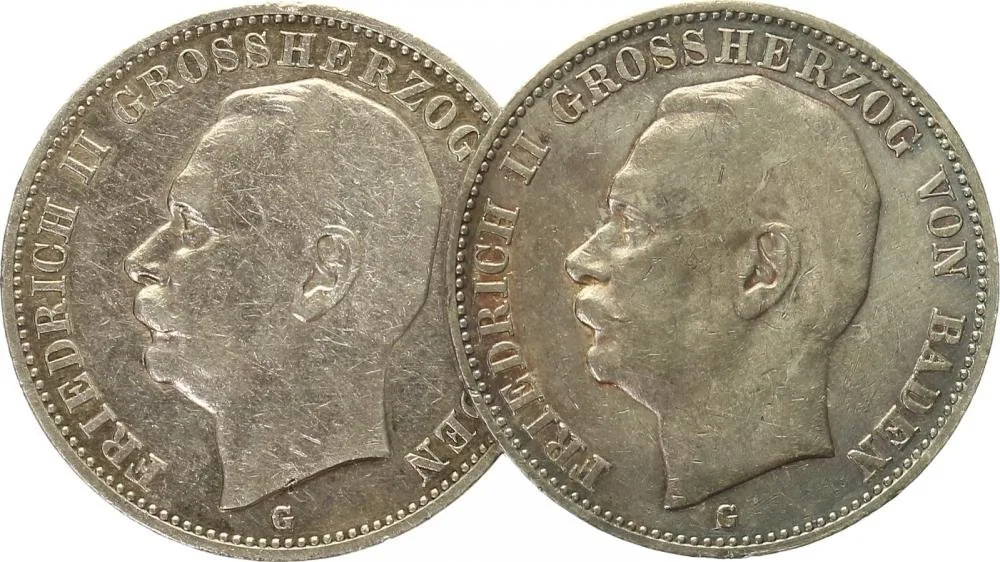 Baden, Friedrich II., 1907 - 1918 — 1