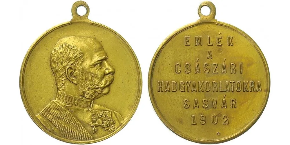 František Josef I., medaile vojenských manévrů — 1